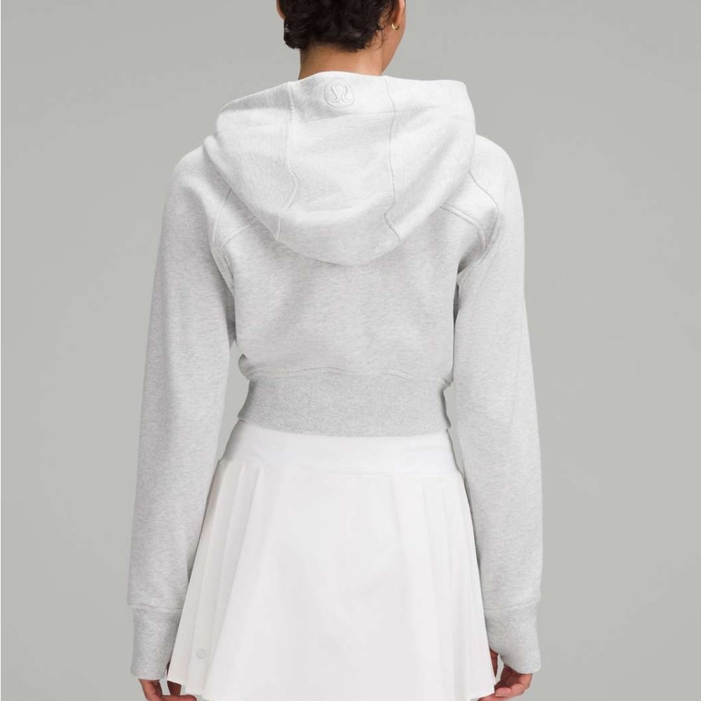 Scuba cropped full zip hoodie - Picture 2 of 2